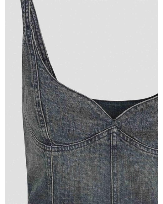 Balenciaga Gray Tops