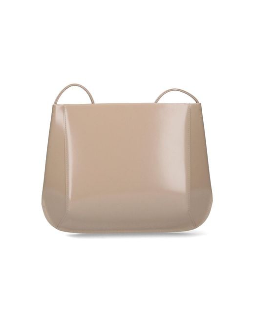 Faune Natural Shoulder Bag Loge
