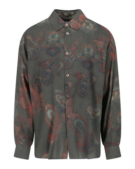 Our Legacy Gray Forgotten Shirt for men