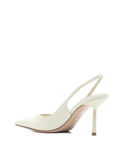 Le Silla White Sandals