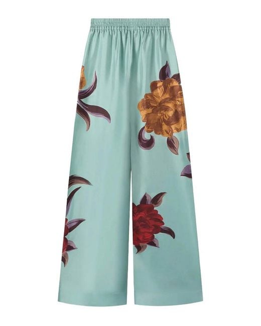 LaDoubleJ Blue Palazzo Pants