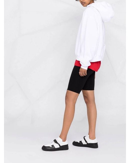 Alexander Wang White Hooded Sweatshirt