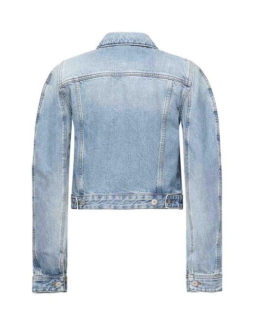 Jacquemus Blue La Veste De Nmes Oval Jacket