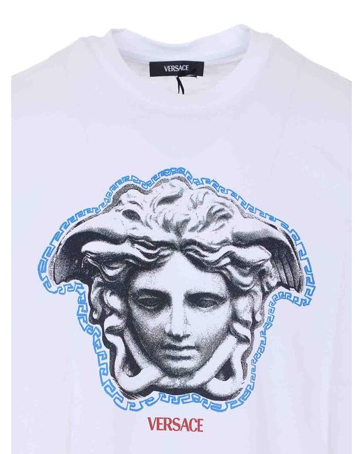 Versace White T-Shirt for men