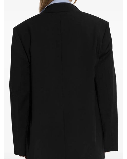Alexander Wang Black Jacket With Logo