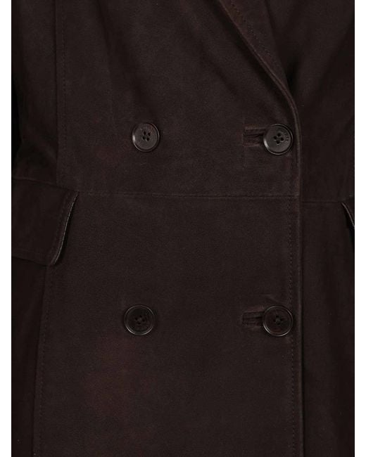 ROTATE BIRGER CHRISTENSEN Black Long Coat