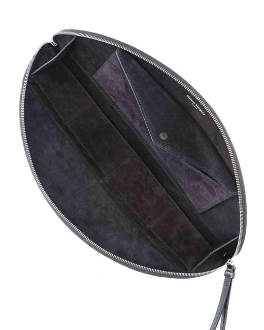 Maison Margiela Black Leather Pouch