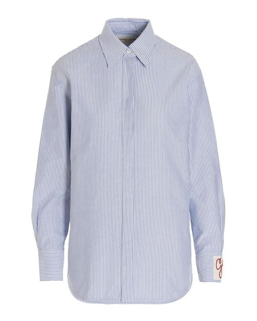 Golden Goose Deluxe Brand Blue Shirt