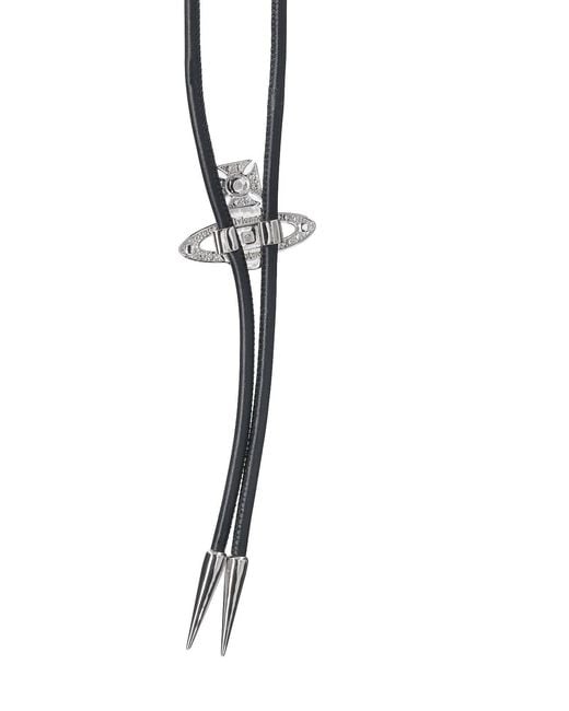 Vivienne Westwood White Bolo Tie