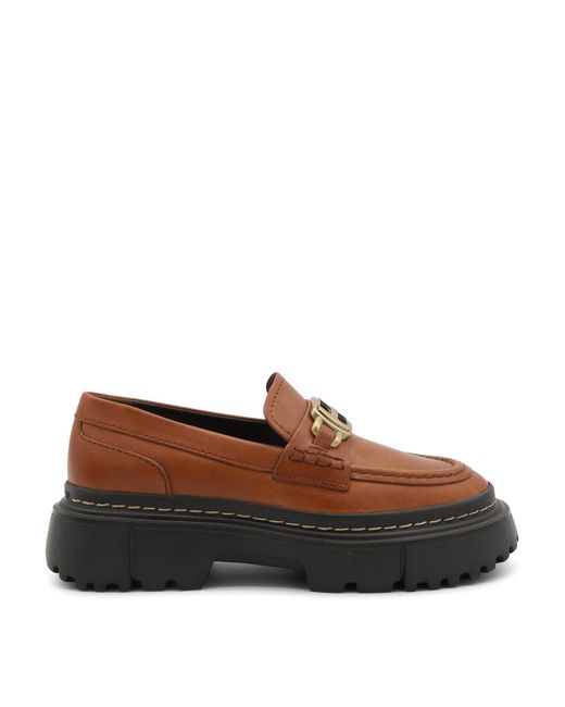 Hogan Brown Loafers