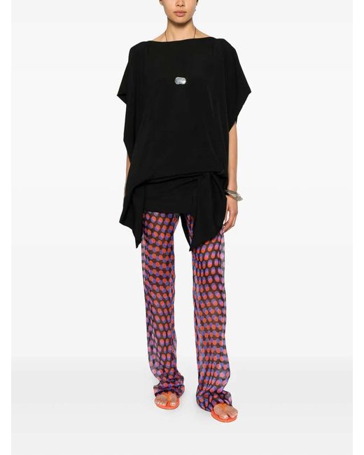 Dries Van Noten Red Pacjas
