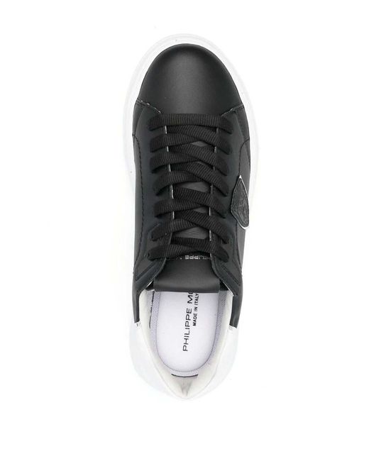 Philippe Model White Tres Temple Low