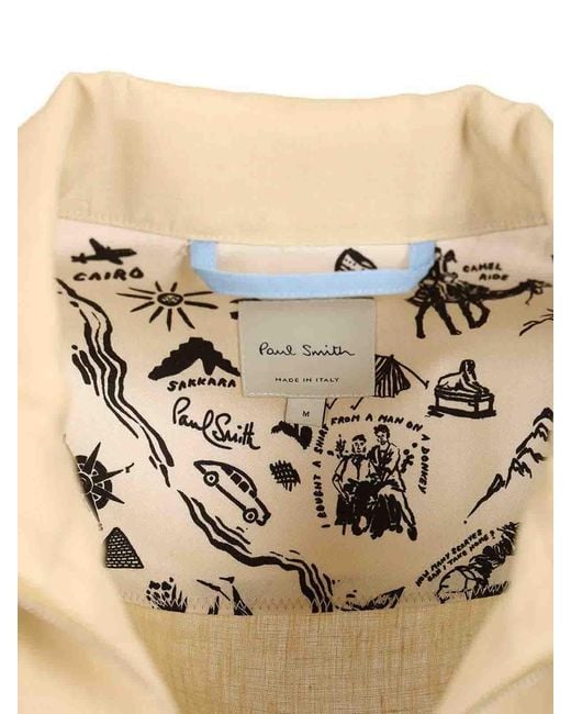Paul Smith Natural Linen Jacket for men