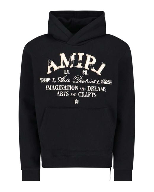 Amiri Black Sweatshirt for men