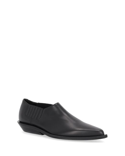 Ann Demeulemeester Gray Letaher Loafers