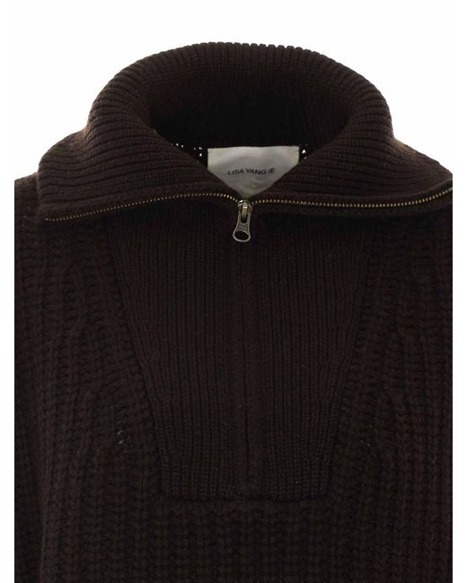 Lisa Yang Black Mavis Amd Sweater