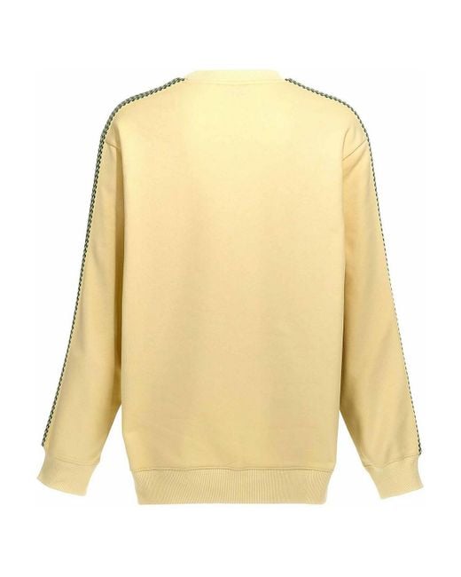 Lanvin Yellow Brod Side Curb Sweatshirt for men