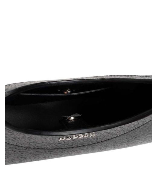 Alexander McQueen Black Mcqueen T-Bar Mini Lambskin Bag