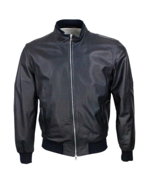 Barba Napoli Blue Jacket for men