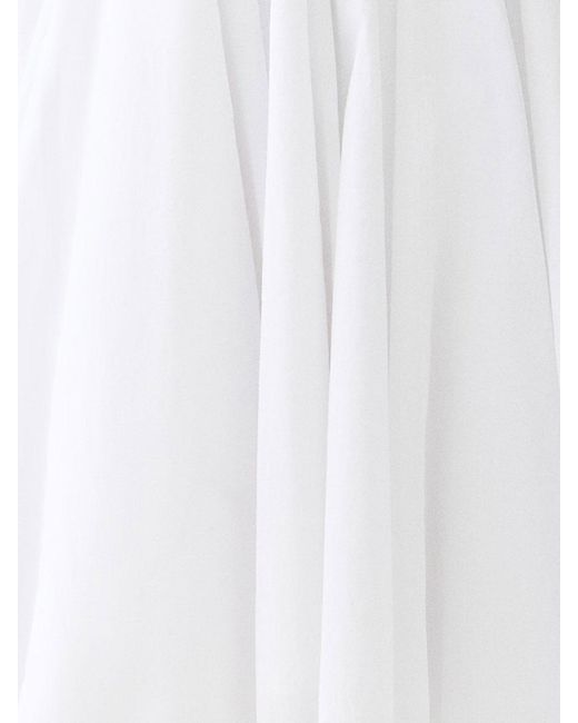 Jacquemus White The Robe Triangle Courte