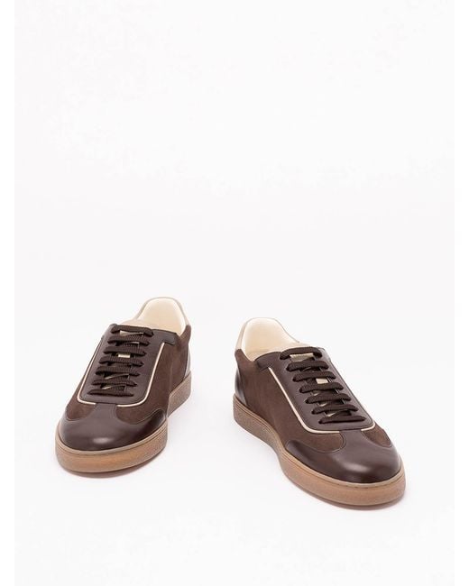 Brunello Cucinelli Brown Sneakers for men