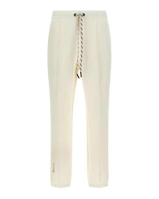 Moncler Natural Double Fabric Joggers