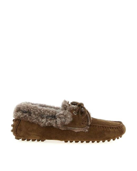 Brunello Cucinelli Brown Driving Loafer Loafers