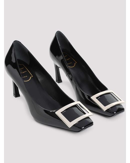 Roger Vivier Black Beautiful Pumps Trompette