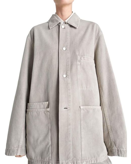 Sovracamicia Pratica di Lemaire in Gray da Uomo