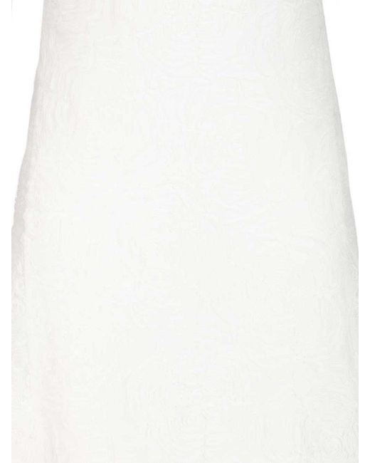 ROTATE BIRGER CHRISTENSEN White Maxi Dress