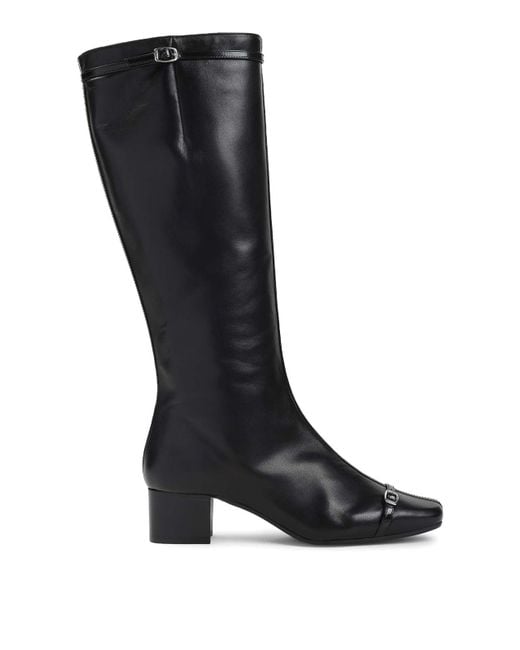 CAREL PARIS Black Starter Boots