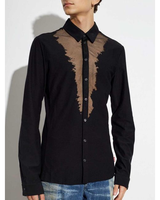 DIESEL Black Jacket for men
