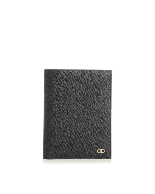 Ferragamo Black Translation Holder for men