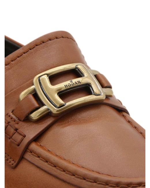 Hogan Brown Loafers