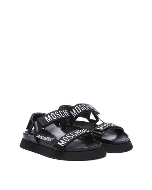 Moschino White Sandals