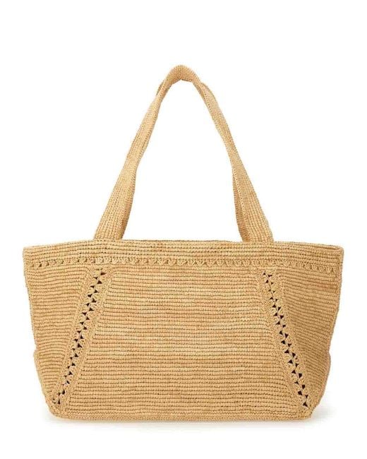 Patou Natural Large Trapeze Tote Bag