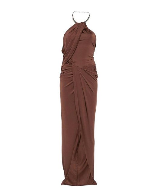 Amen Purple Long Dress