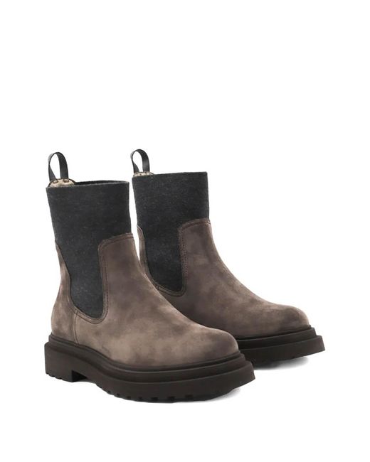 Brunello Cucinelli Brown Boots