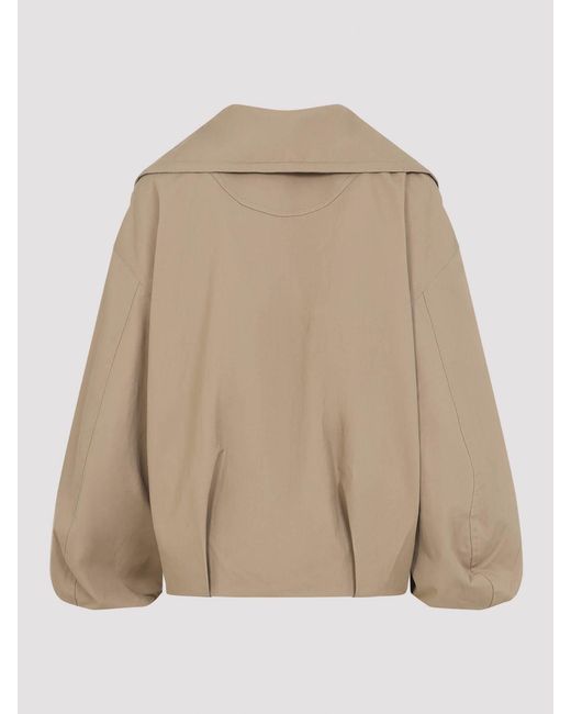 Co. Natural Rolled Llar Jacket