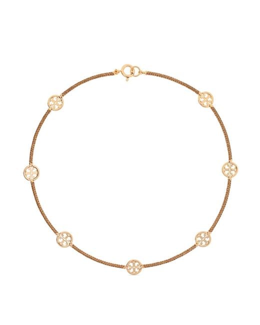 Tory Burch Metallic Miller Pav Necklace