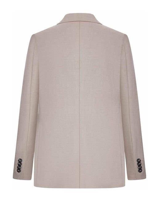 Tagliatore Natural Paris Double-Breasted Tailored Blazer