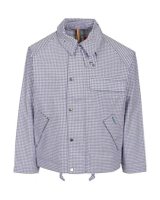 Barbour Purple Casual Jacket for men
