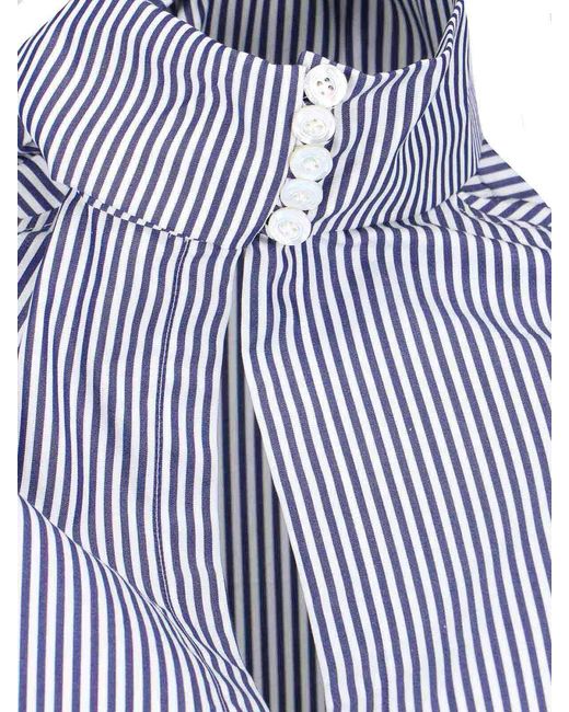 Finamore 1925 Blue Blouse