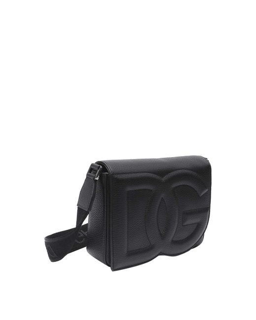 Dolce & Gabbana Black Dg Logo Handbag for men