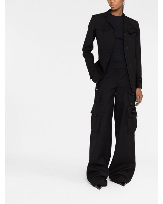 Off-White c/o Virgil Abloh Black Trousers