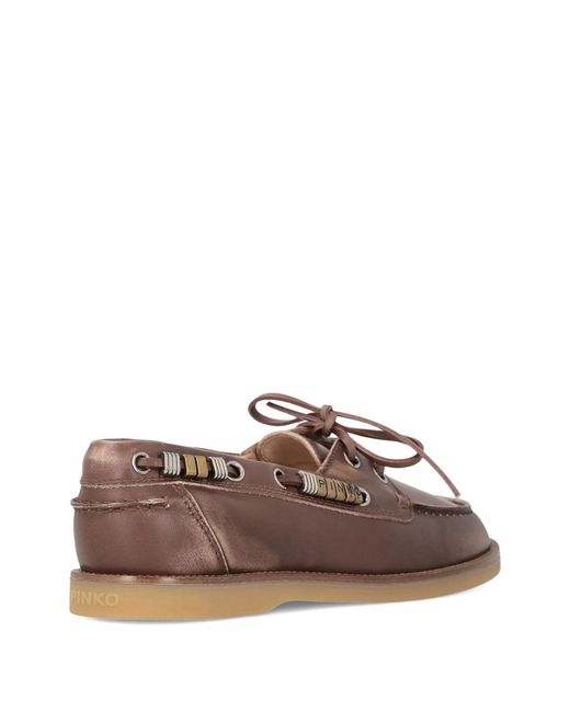 Pinko Brown Loafers