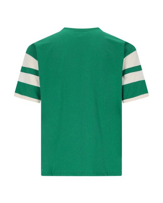 Rhude Green Logo T-shirt for men