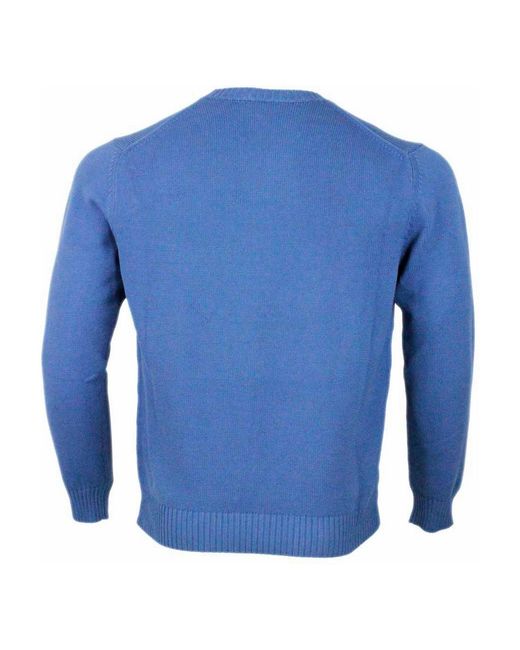Malo Blue Sweater for men