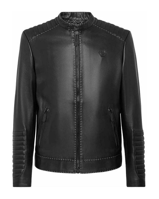 Philipp Plein Black Giacca for men