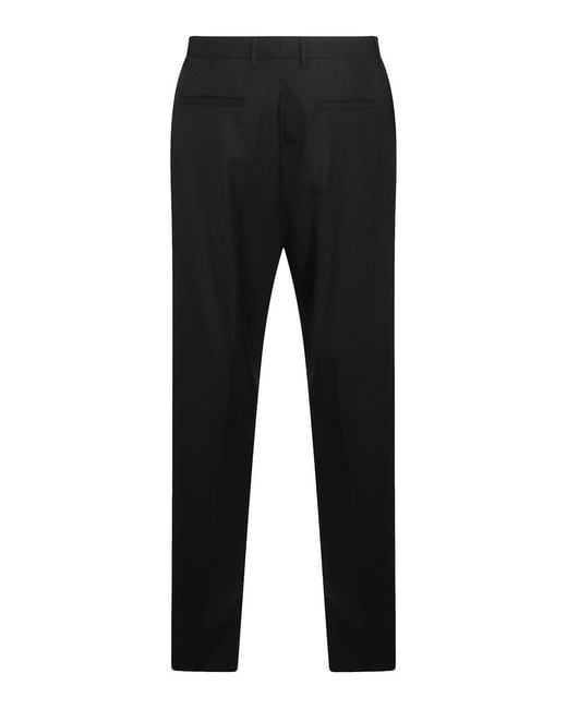 Moschino Black Wool Pants for men